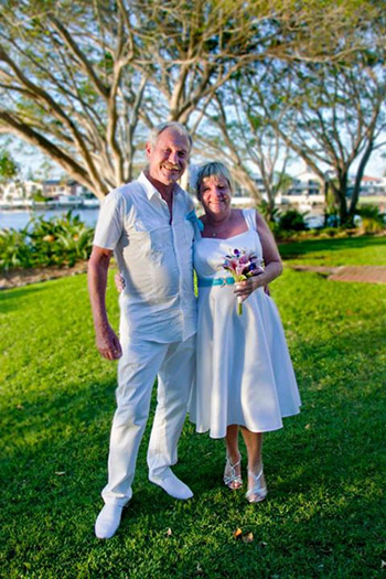 Judy & Dieter's Wedding at St Margaret's Chapel Benowa Gold Coast with Marry Me Marilyn